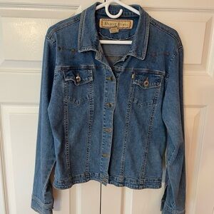 Denim Jacket by [Brand] - Classic Blue